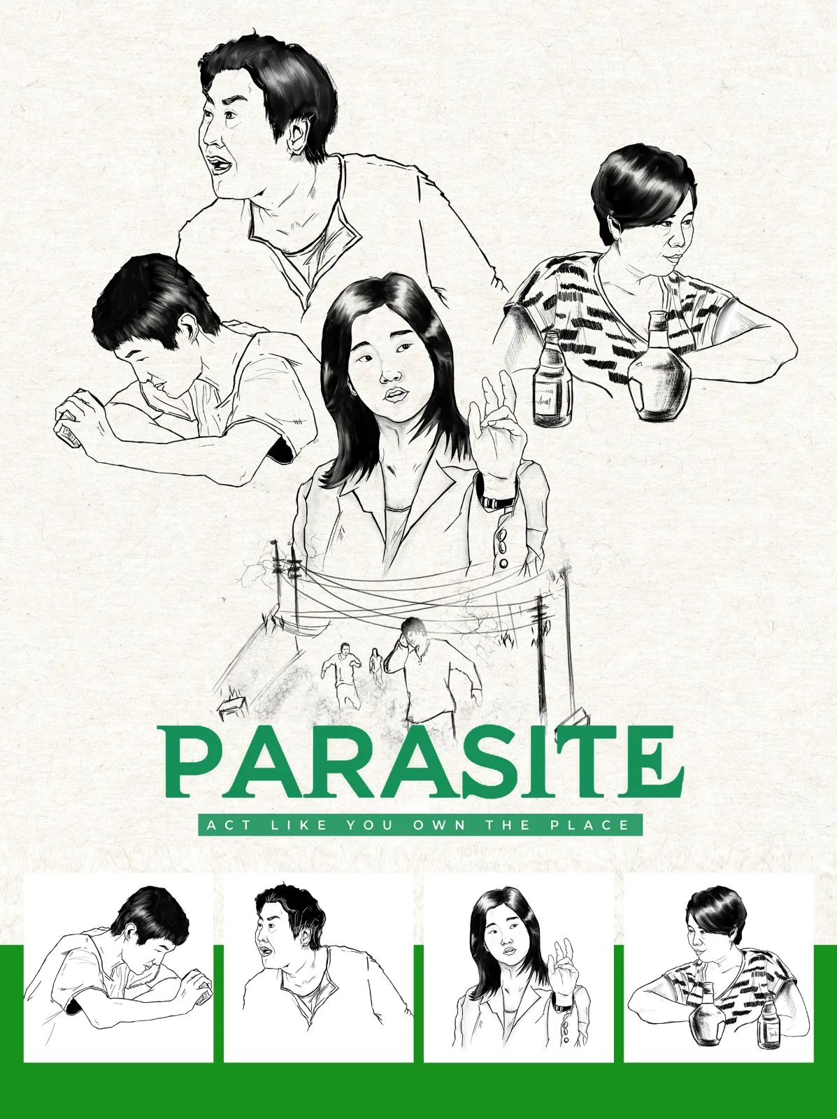 Parasite illustration